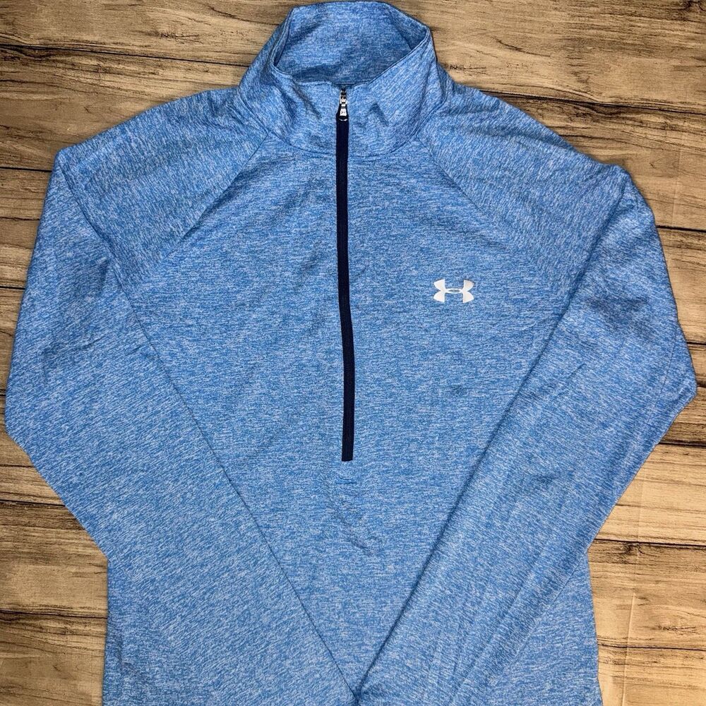 Women’s Under Armour Tech 1/2 Zip Twist Pullover Heatgear Size Medium Loose Fit